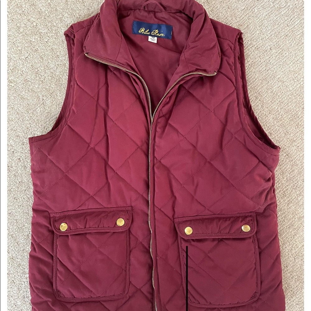 Francesca’s Maroon Vest